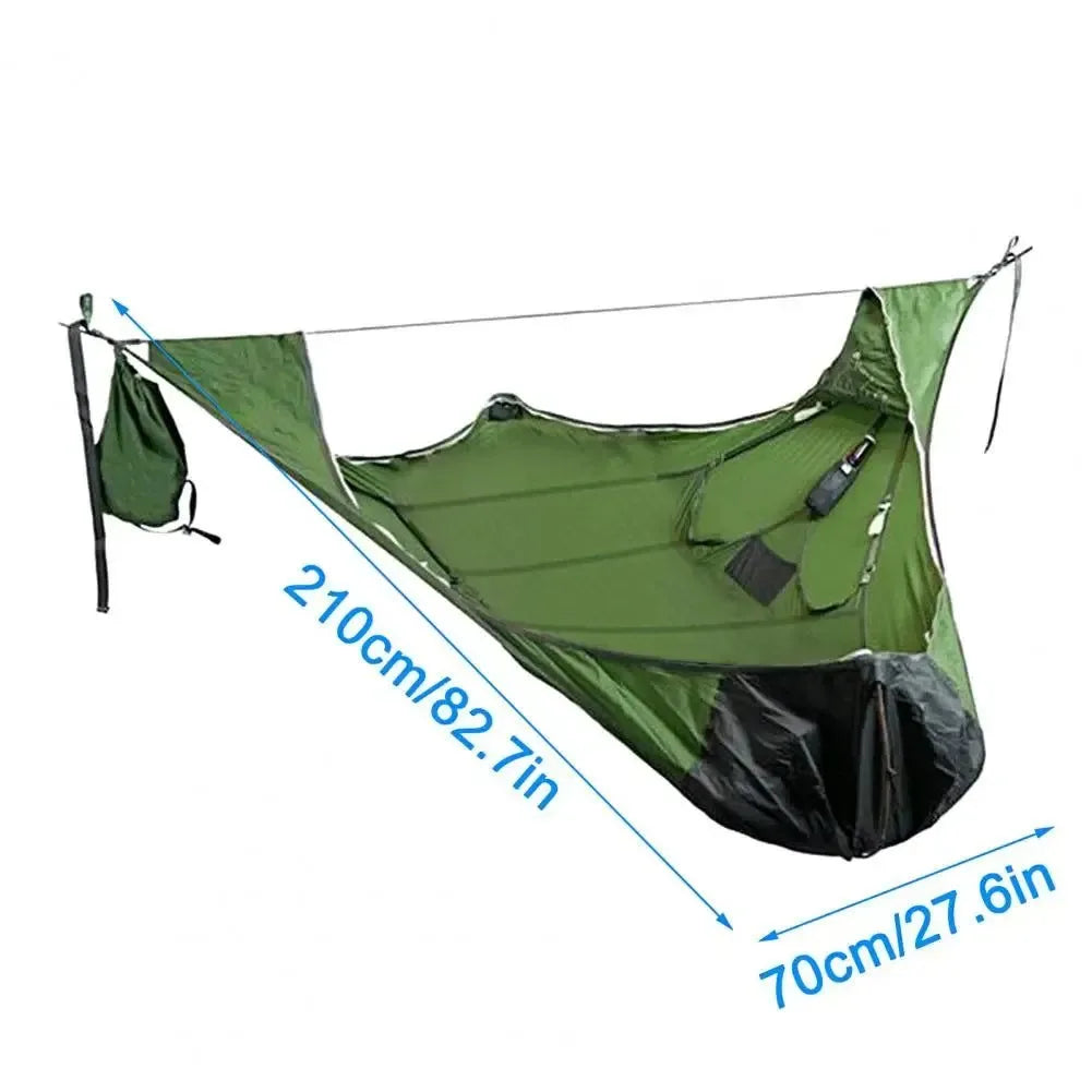 Patio Hammock with Bed Net - Multi-Person Family Camping Hammock with Hanging Bed for Outdoor Adventures - Trekker Essentials