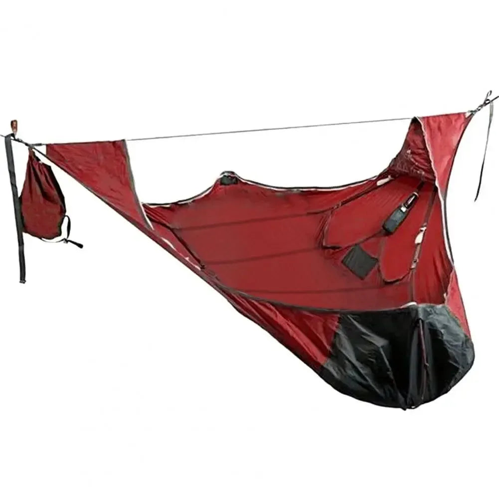 Patio Hammock with Bed Net - Multi-Person Family Camping Hammock with Hanging Bed for Outdoor Adventures - Trekker Essentials