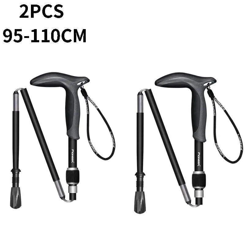 Pioneer Carbon Fiber Hiking Poles - Trekker Essentials