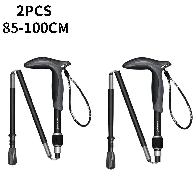 Pioneer Carbon Fiber Hiking Poles - Trekker Essentials