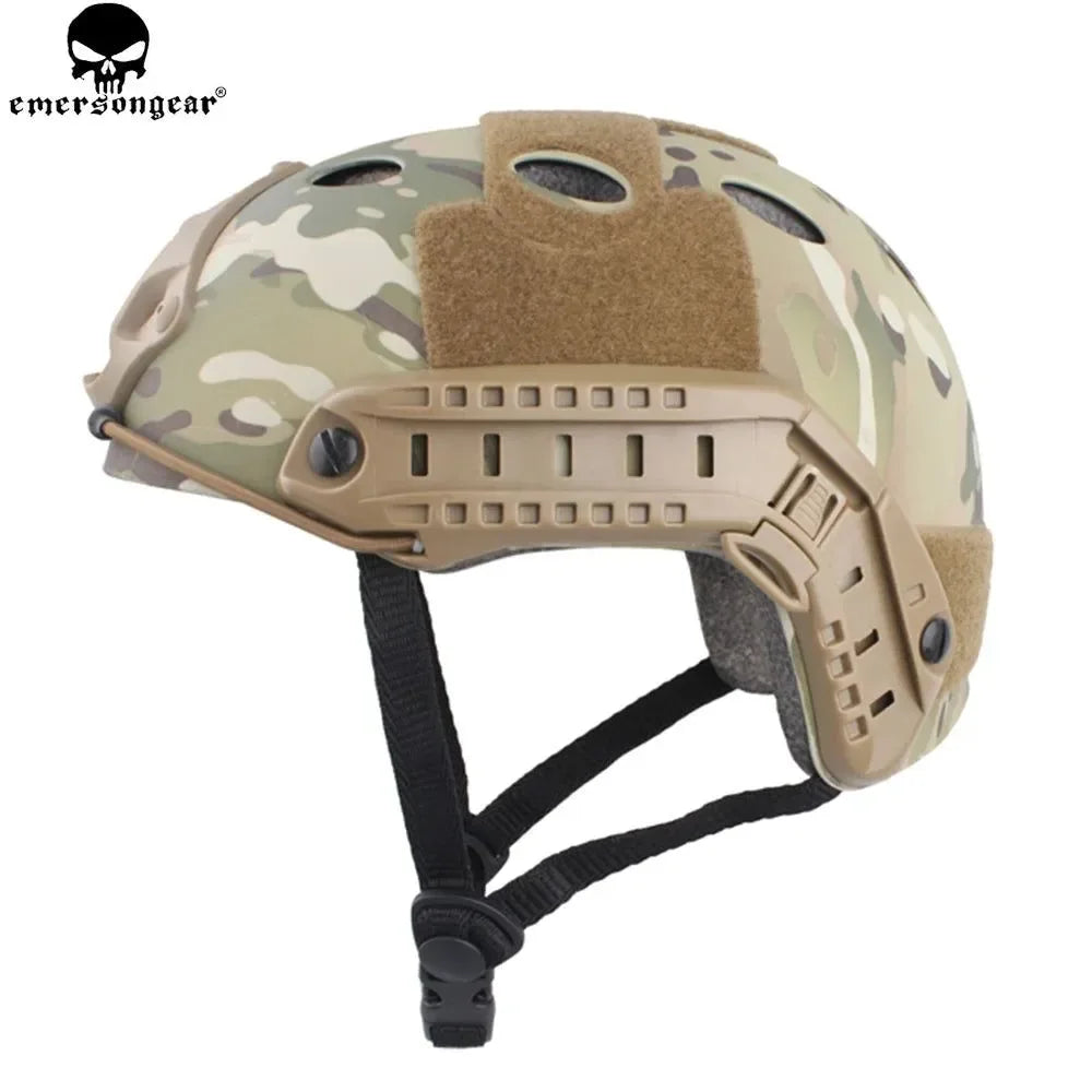 PJ Type Fast Tactical Helmet - Lightweight Protective Gear for Airsoft, Paintball, and Outdoor Sports - Trekker Essentials