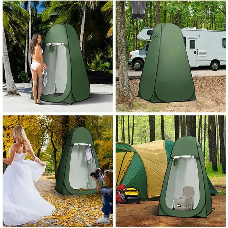 Pop-Up Outdoor Privacy Tent – Instant Waterproof Shower & Changing Shelter - Trekker Essentials