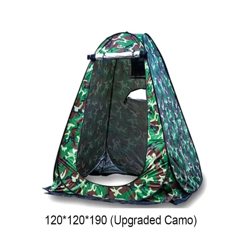 Pop-Up Outdoor Privacy Tent – Instant Waterproof Shower & Changing Shelter - Trekker Essentials