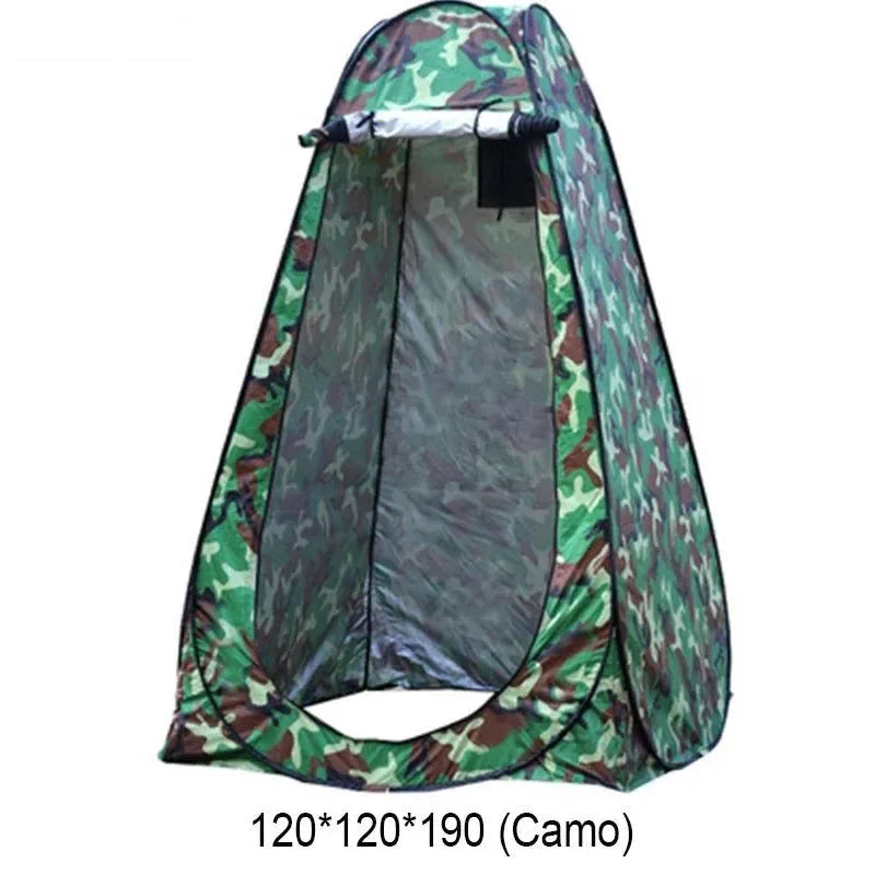 Pop-Up Outdoor Privacy Tent – Instant Waterproof Shower & Changing Shelter - Trekker Essentials