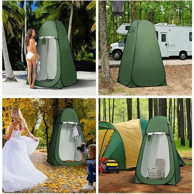 Pop-Up Outdoor Privacy Tent – Instant Waterproof Shower & Changing Shelter - Trekker Essentials