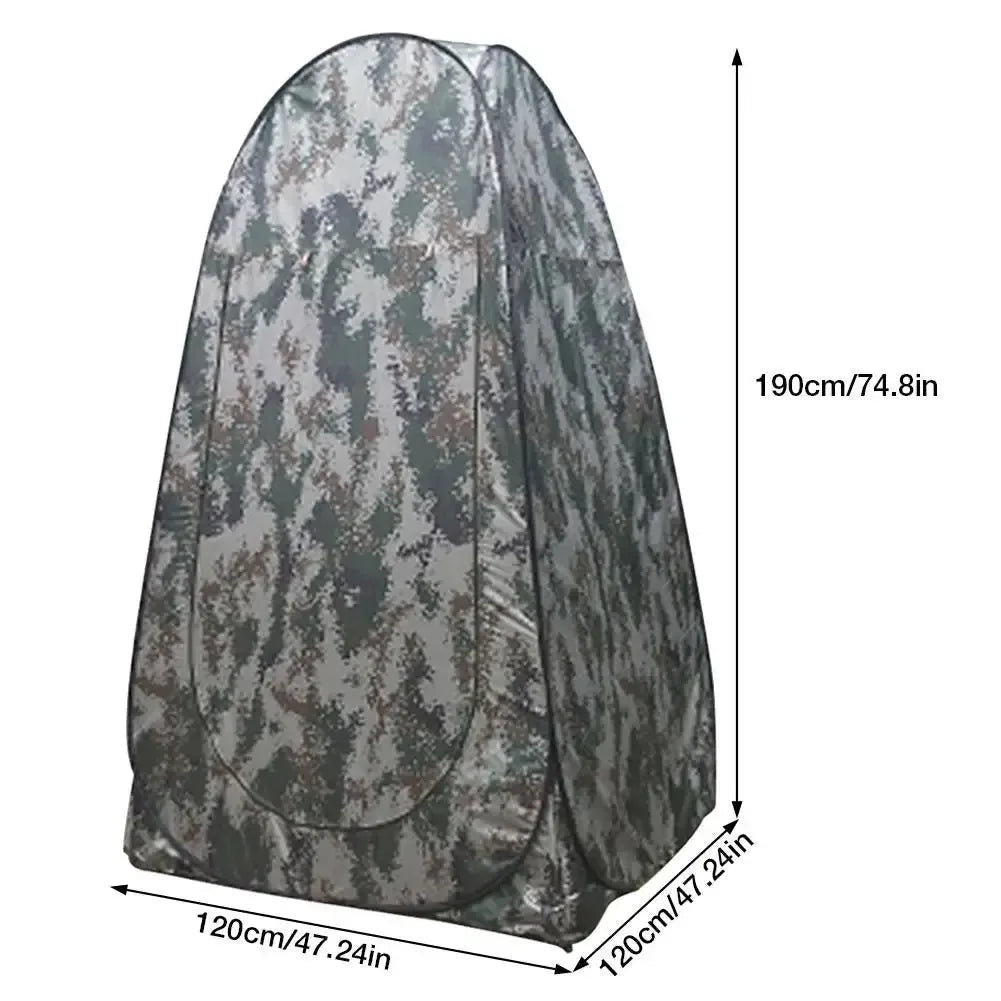 Pop-Up Pod Changing Room Privacy Tent – Lightweight & Sturdy Outdoor Shower & Toilet Shelter - Trekker Essentials