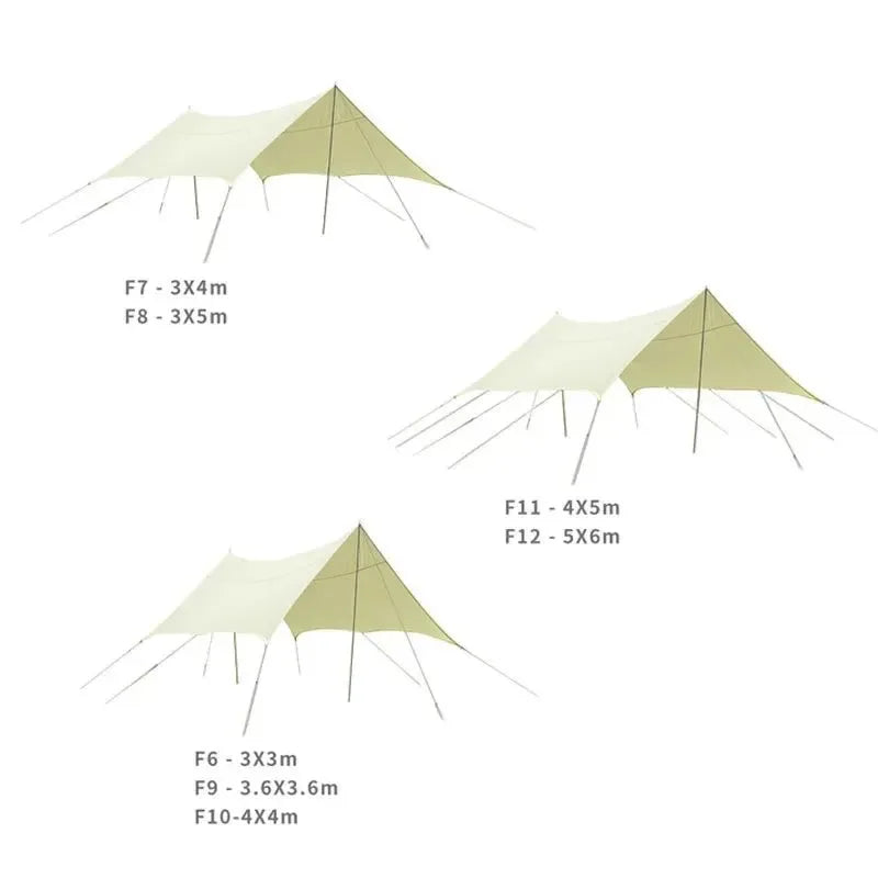 Pop-Up Portable Waterproof Camping Tent with Sun & Rain Protection - Trekker Essentials