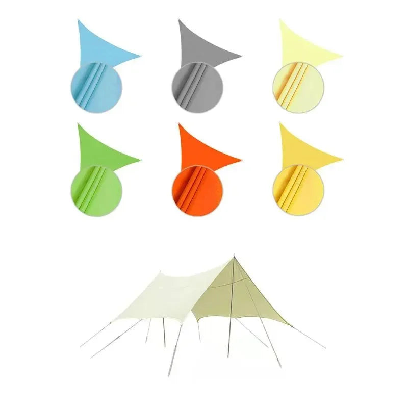 Pop-Up Portable Waterproof Camping Tent with Sun & Rain Protection - Trekker Essentials