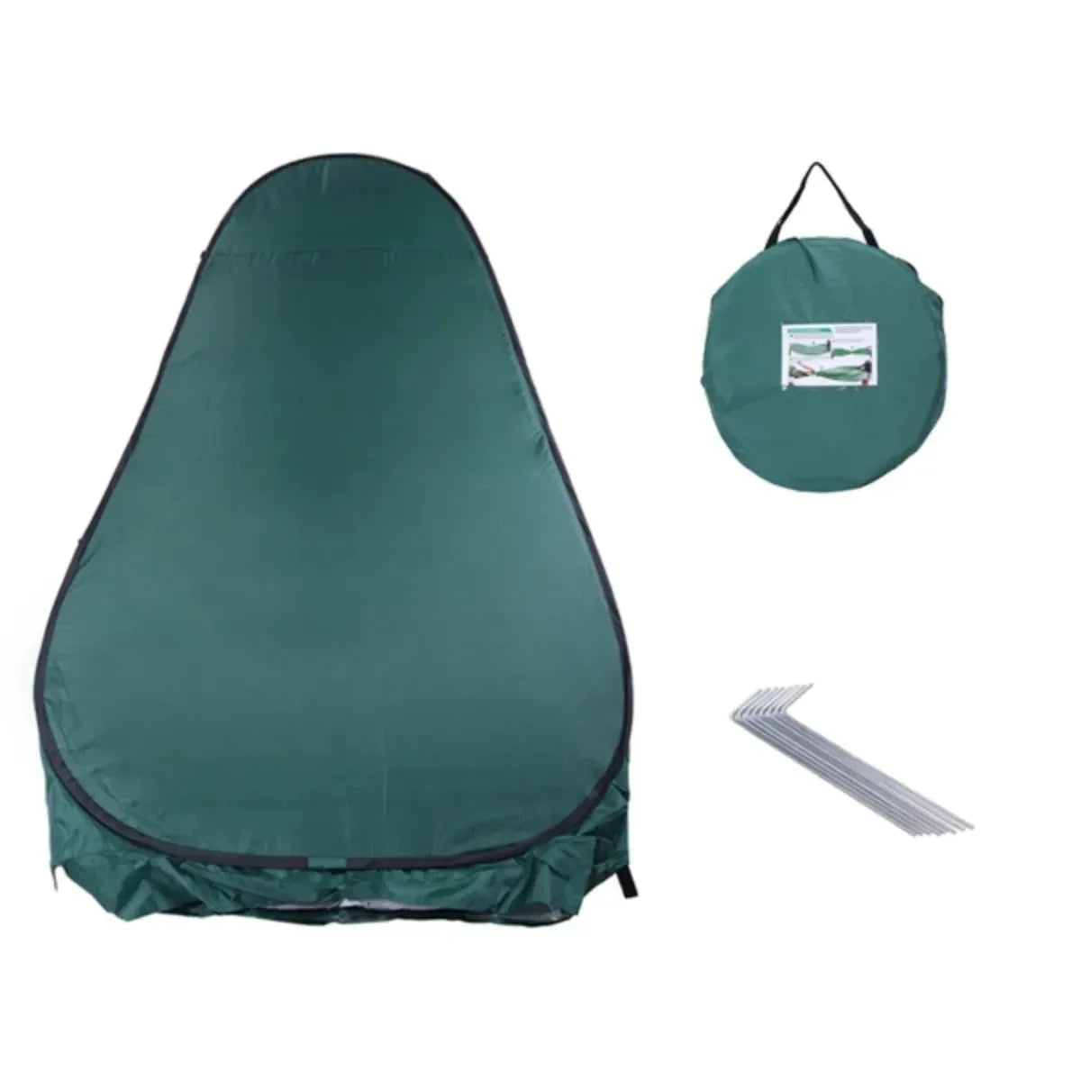Pop-Up Privacy Tent - Instant Outdoor Changing Room 47"x47"x75" (120x190cm) - Trekker Essentials