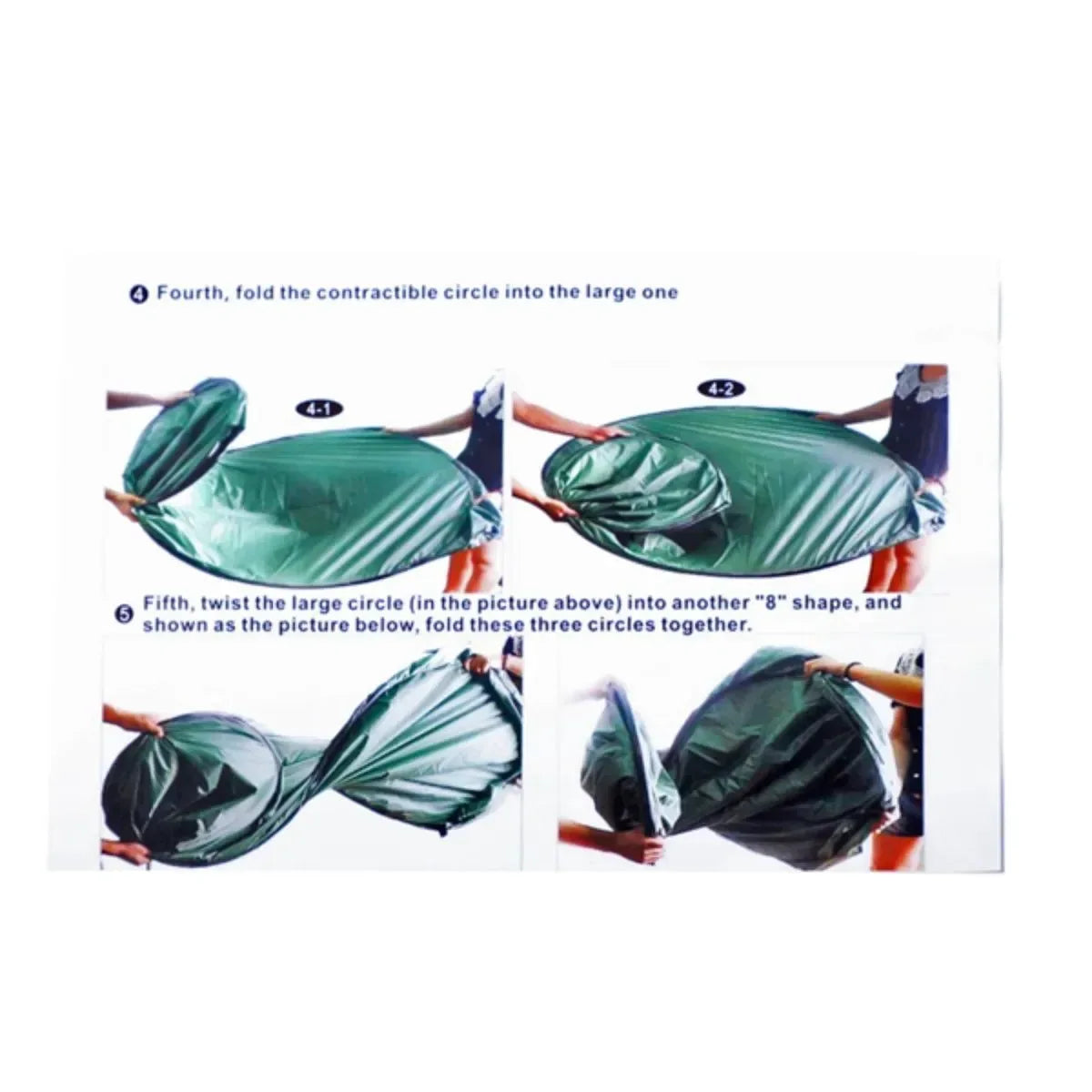 Pop-Up Privacy Tent - Instant Outdoor Changing Room 47"x47"x75" (120x190cm) - Trekker Essentials
