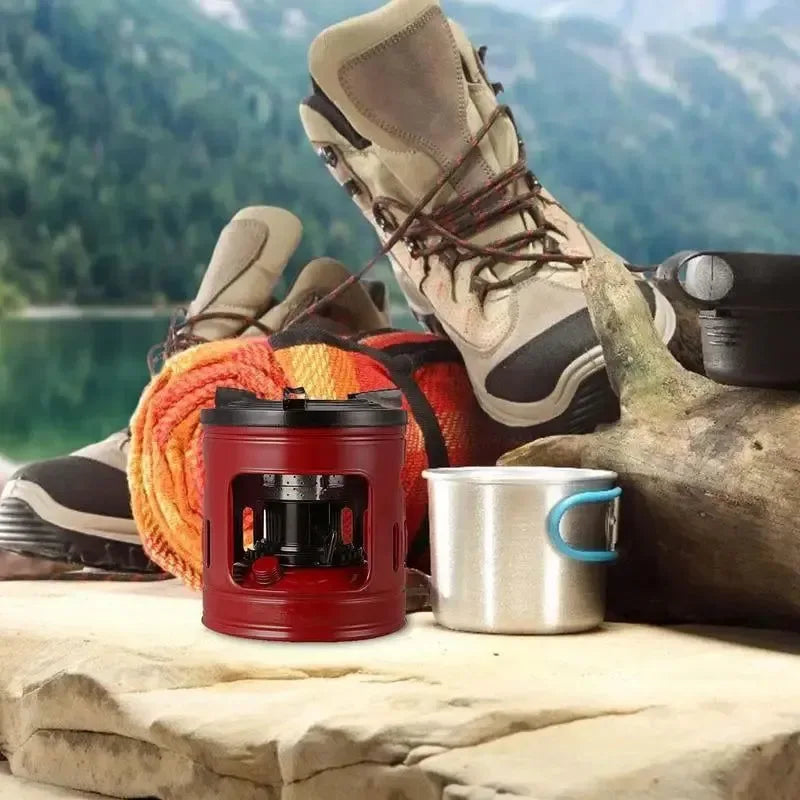 Portable 1.5L Kerosene Camping Stove with Ignition Device for Outdoor and Backyard Use - Trekker Essentials