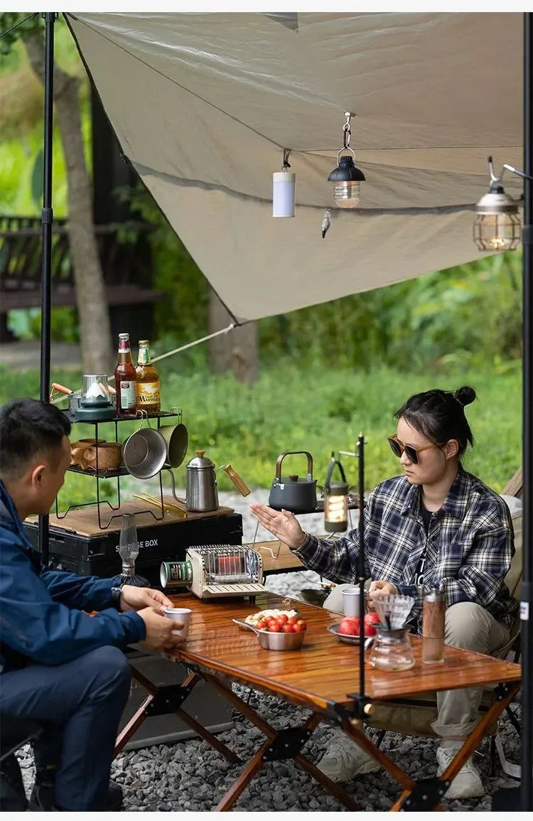 Portable 1200W Outdoor Gas Heater Stove – Smokeless Camping & Picnic Heater - Trekker Essentials