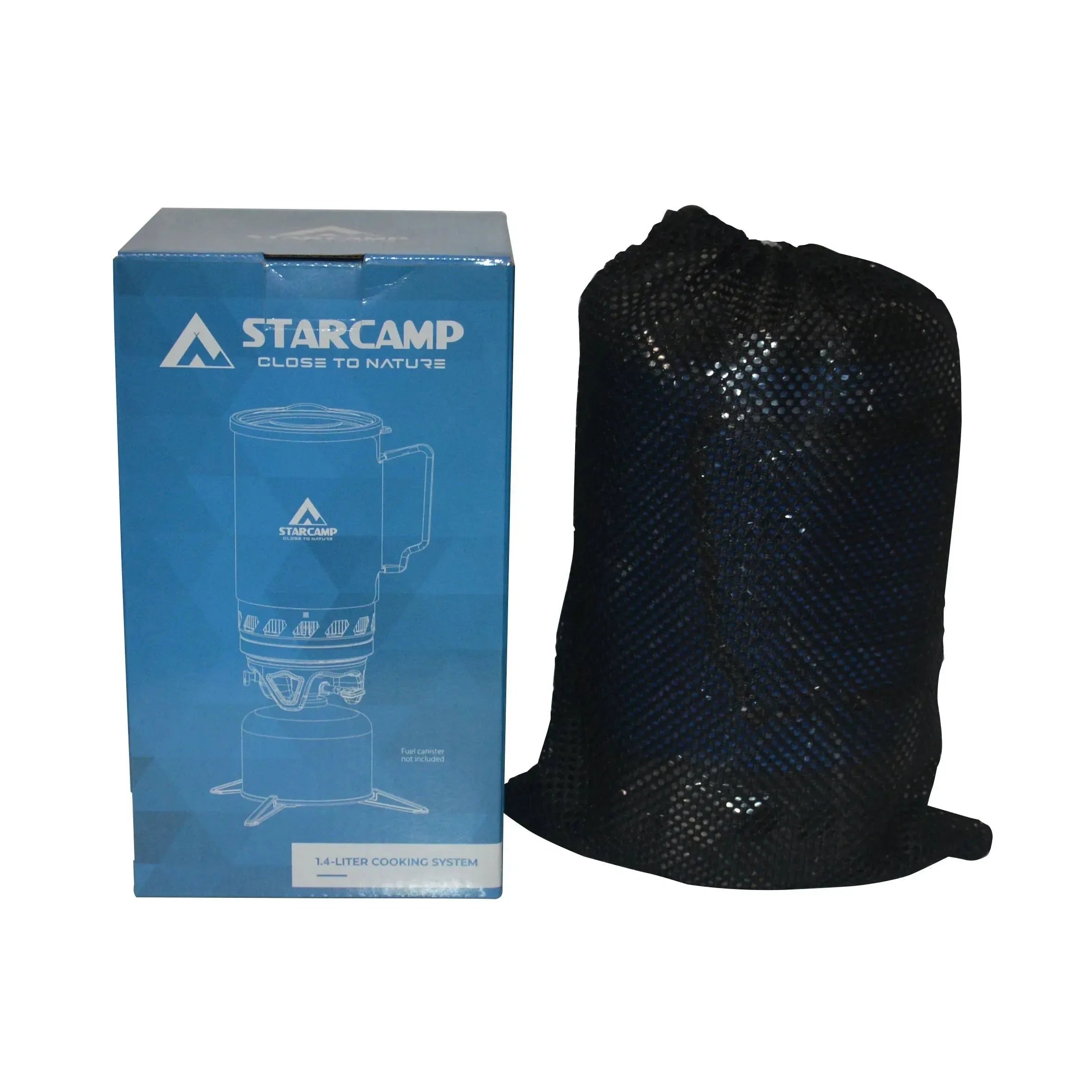 Portable 1400ml Fast-Boil Jet Cooker for Camping & Hiking - Trekker Essentials