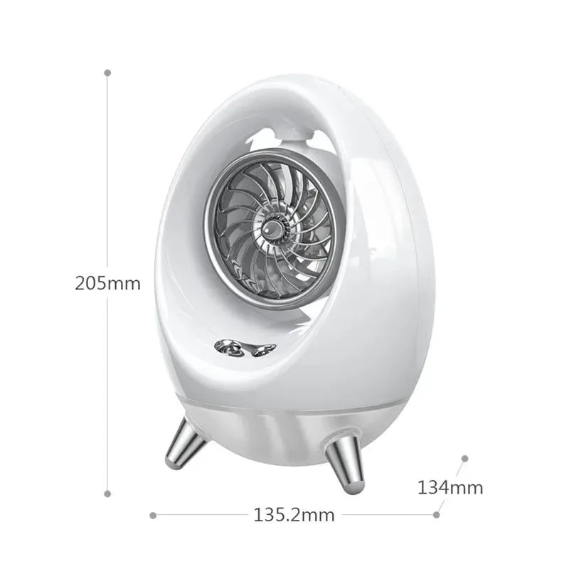 Portable Air Conditioner Air Cooler Fan - 2000mAh USB Fan for Office, Home, Camping, Travel - Trekker Essentials