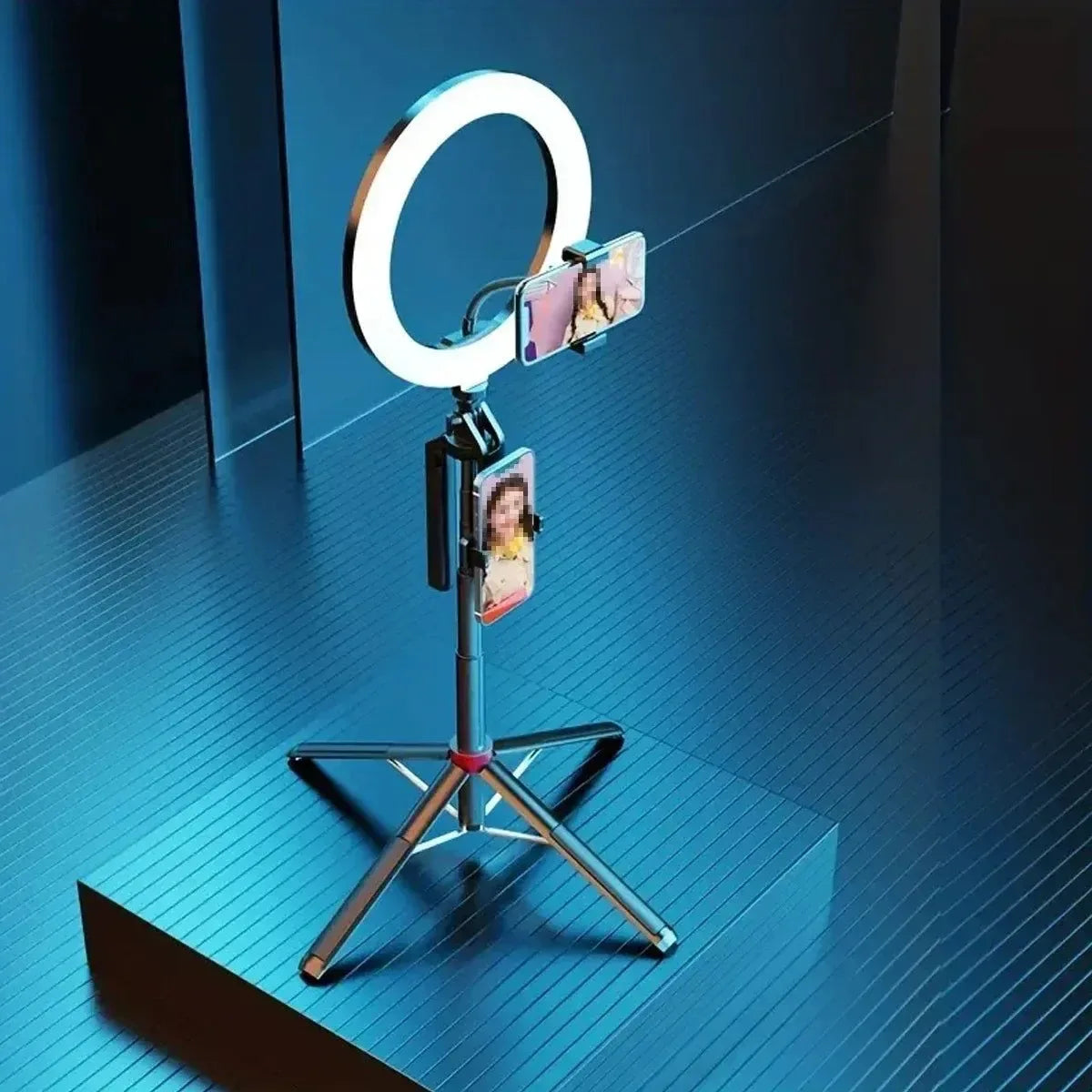 Portable Aluminum Camera Tripod – 360° Rotating Tripod with Wireless Remote for Photography, Video & Live Streaming - Trekker Essentials