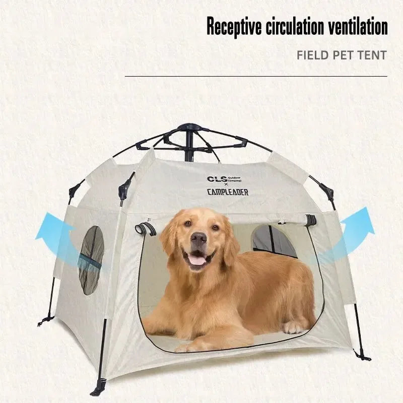 Portable Automatic Rainproof Pet Tent for Dogs - Ultralight Folding Outdoor Camping Pet Tent - Trekker Essentials