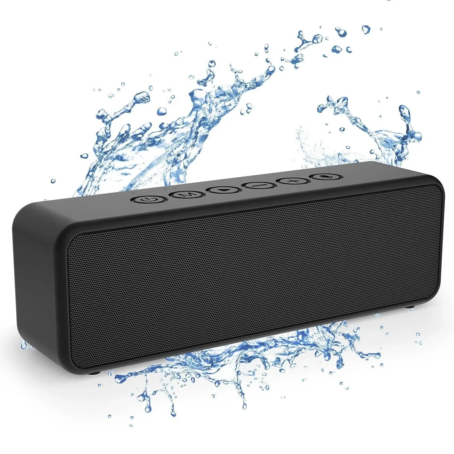 Portable Bluetooth Speaker 30W Wireless Enhanced Bass Built-in Mic IPX6 Waterproof for Camping - Trekker Essentials