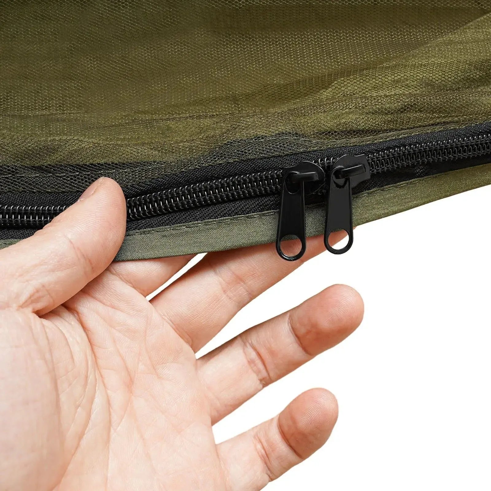 Portable Camping Hammock with Mosquito Net & Sun Protection - Lightweight Outdoor Hanging Bed - Trekker Essentials