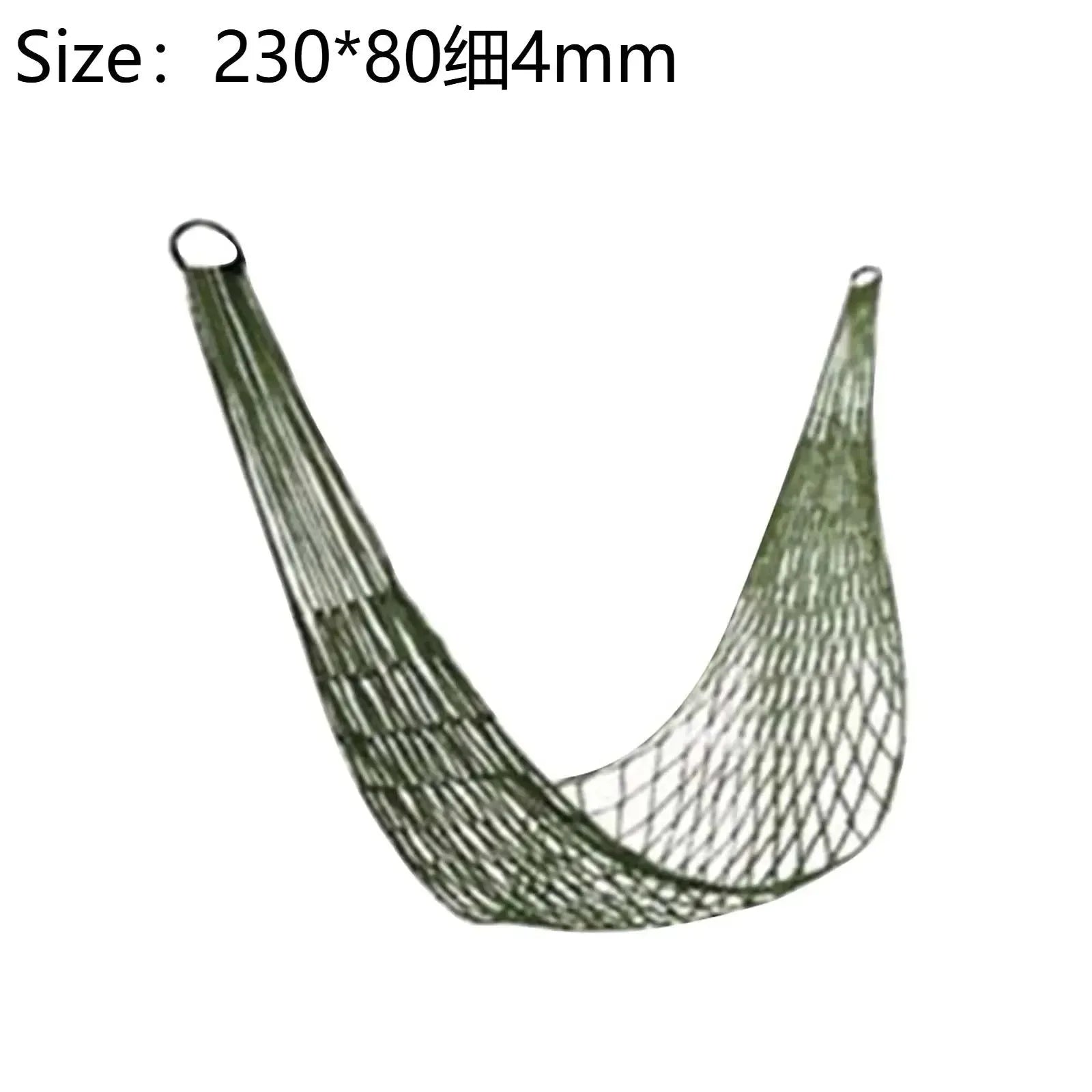 Portable Camping Hammock with Mesh Net – Lightweight, Travel-Friendly for Beach, Garden & Outdoor Adventures - Trekker Essentials