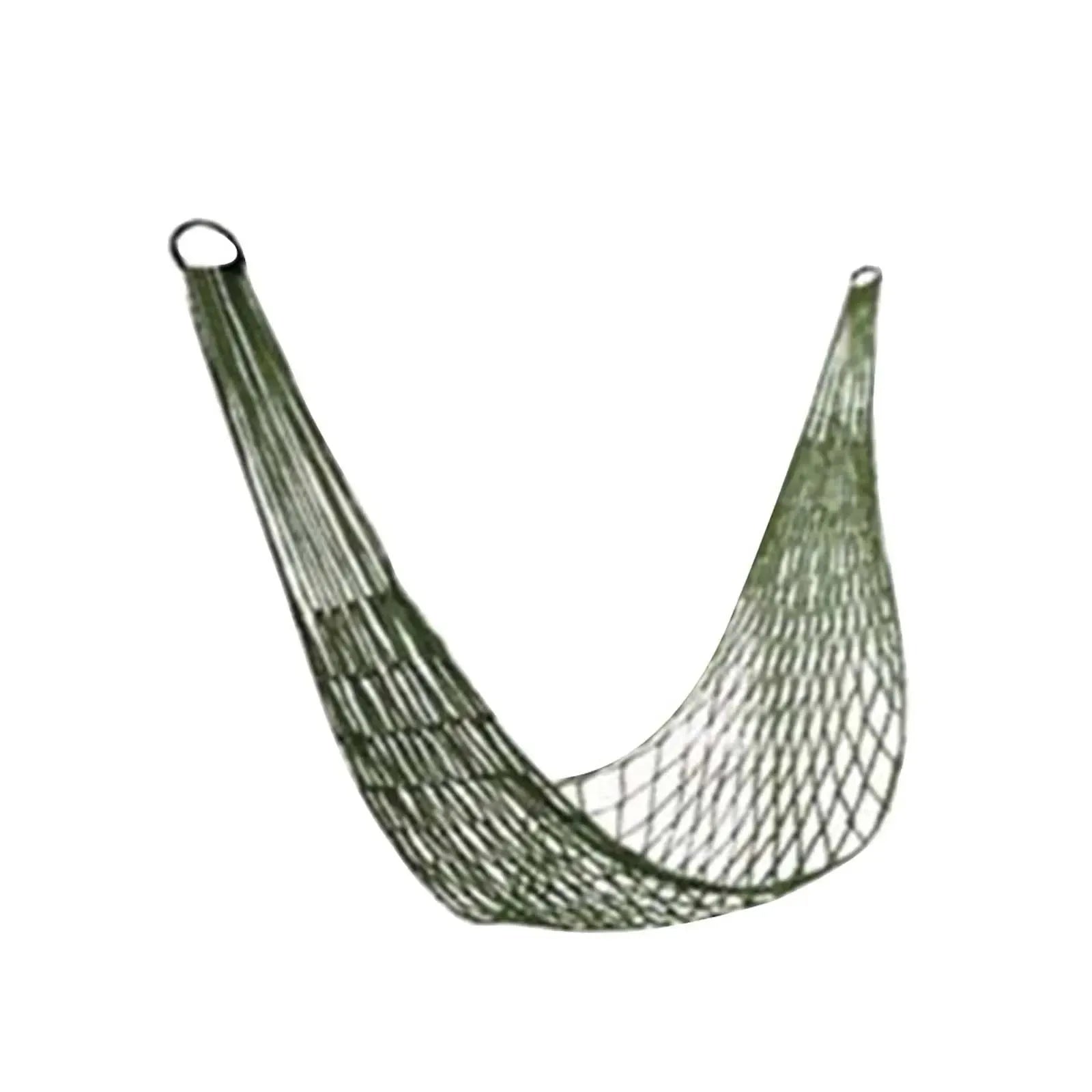 Portable Camping Hammock with Mesh Net – Lightweight, Travel-Friendly for Beach, Garden & Outdoor Adventures - Trekker Essentials
