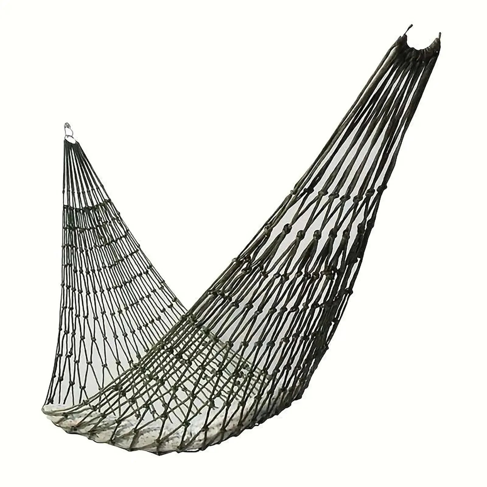 Portable Camping Hammock with Mesh Net – Lightweight, Travel-Friendly for Beach, Garden & Outdoor Adventures - Trekker Essentials