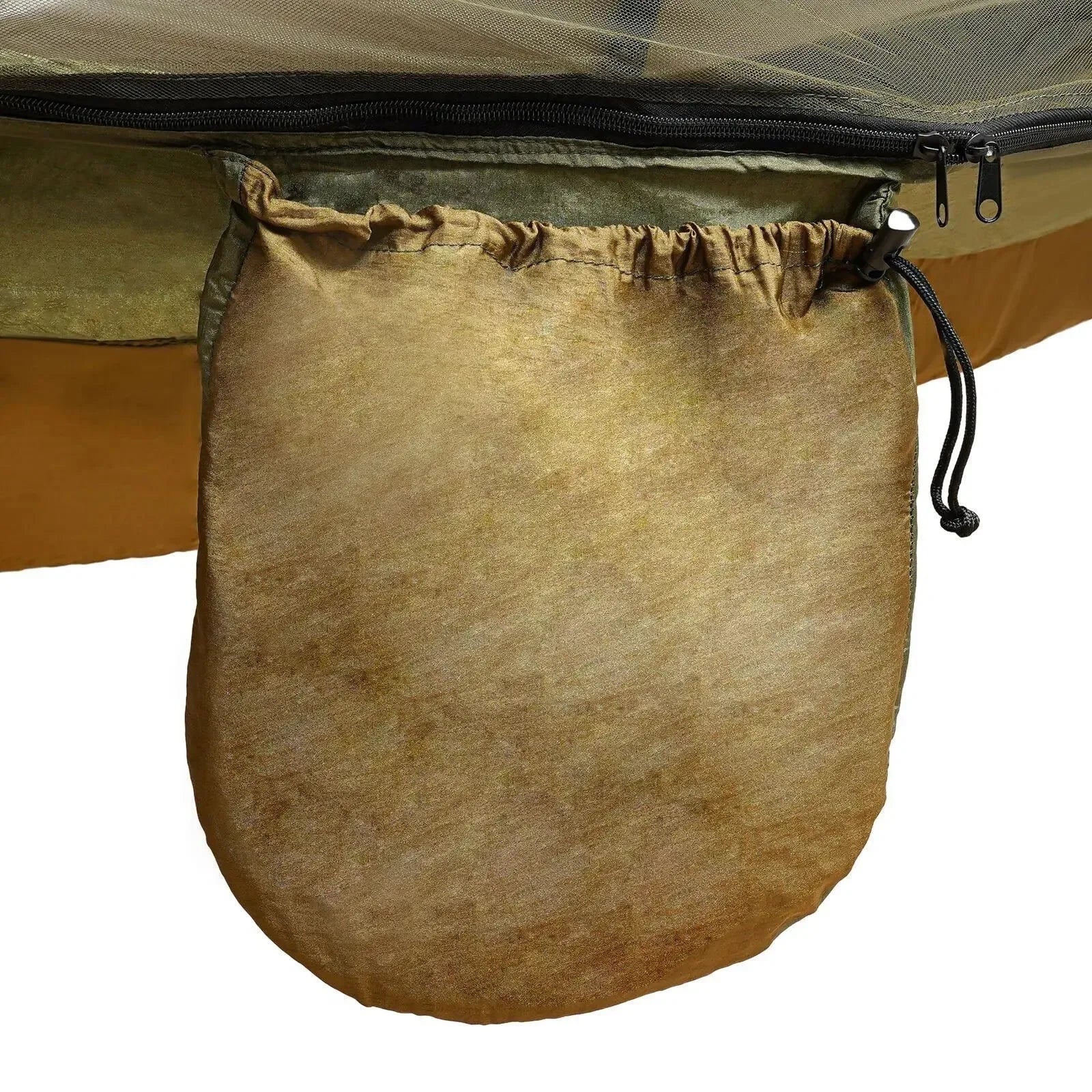 Portable Camping Hammock with Mosquito Net & Sun Protection - Lightweight Outdoor Hanging Bed - Trekker Essentials
