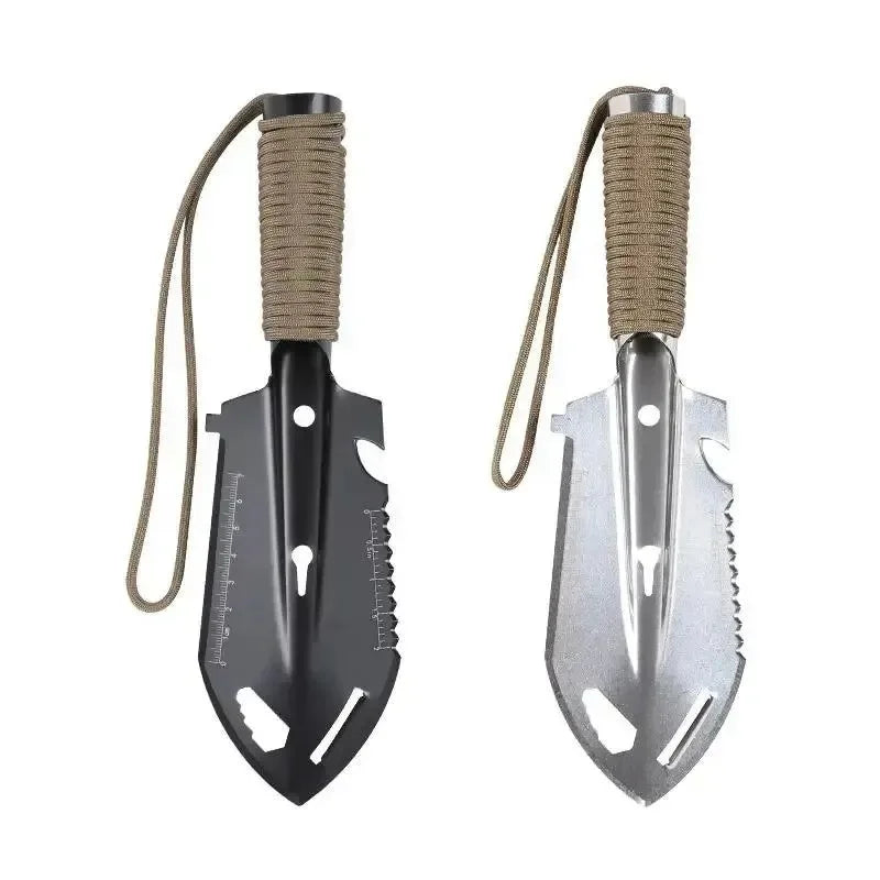 Portable Camping Hiking Traveling Picnic Shovel - Multifunctional Ordnance Shovel Survival Outdoor Equipment Garden Tool Shovel - Trekker Essentials