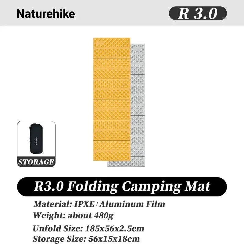 Portable Camping Mat – Waterproof Foam Sleeping Pad for Trekking, Picnic & Travel – Moistureproof & Lightweight - Trekker Essentials