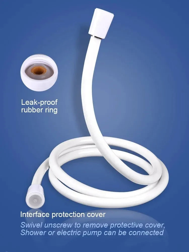 Portable Camping Shower Kit - 5000mAh Rechargeable Waterproof Battery Shower Pump for Family Camping, Hiking, Backpacking, Travel, Beach - Trekker Essentials