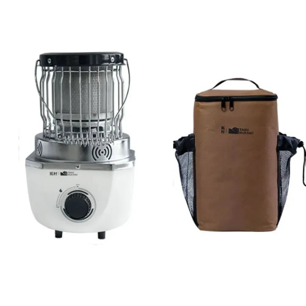 Portable Cassette Gas Heater | 2700W Outdoor Warmer for Camping, Patio & Emergency Heat - Trekker Essentials