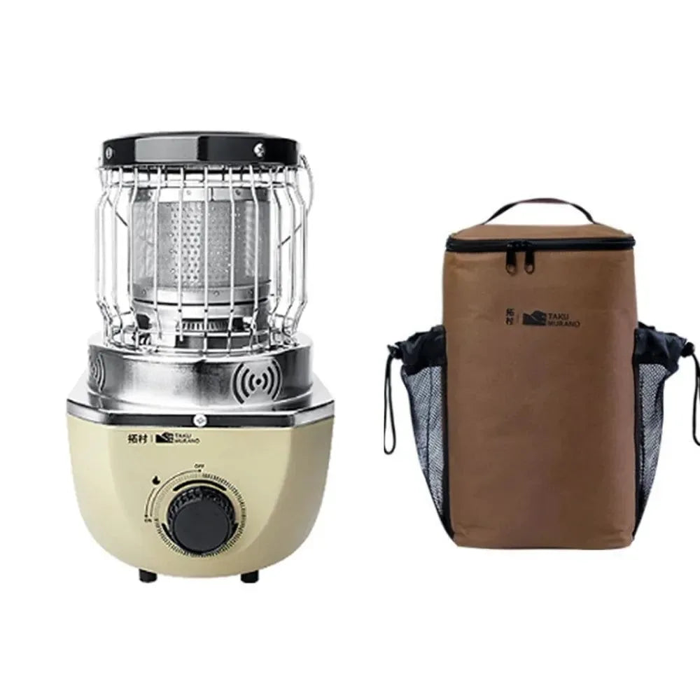 Portable Cassette Gas Heater | 2700W Outdoor Warmer for Camping, Patio & Emergency Heat - Trekker Essentials