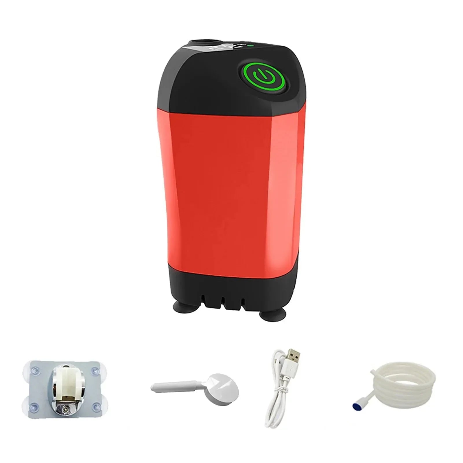Portable Electric Camping Shower Pump - IPX7 Waterproof with Temperature Display for Hiking, Backpacking, Travel, Beach, Pet Bathing - Trekker Essentials