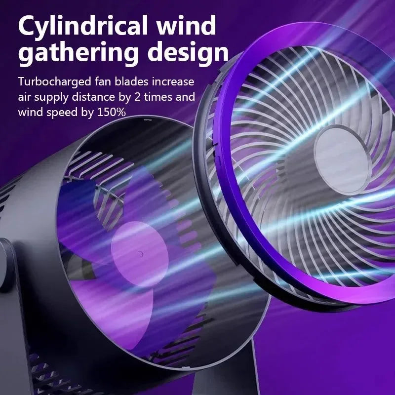 Portable Electric Fan – Wireless Air Circulator for Home & Outdoor Use - Trekker Essentials