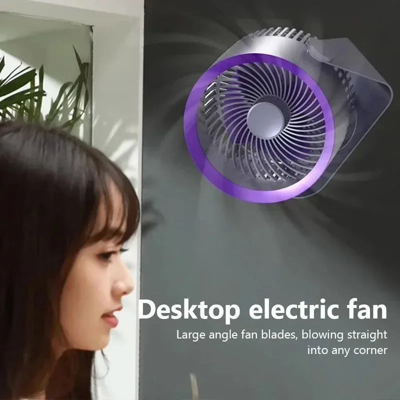 Portable Electric Fan – Wireless Air Circulator for Home & Outdoor Use - Trekker Essentials
