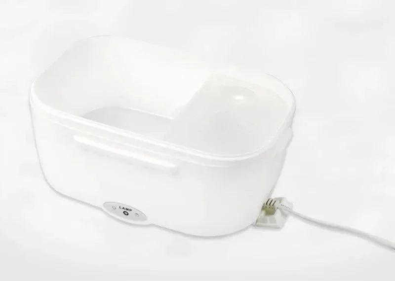 Portable Electric Lunch Box with Food Warmer – 12V/24V/110V/220V for Home, Office, Travel & Car - Trekker Essentials