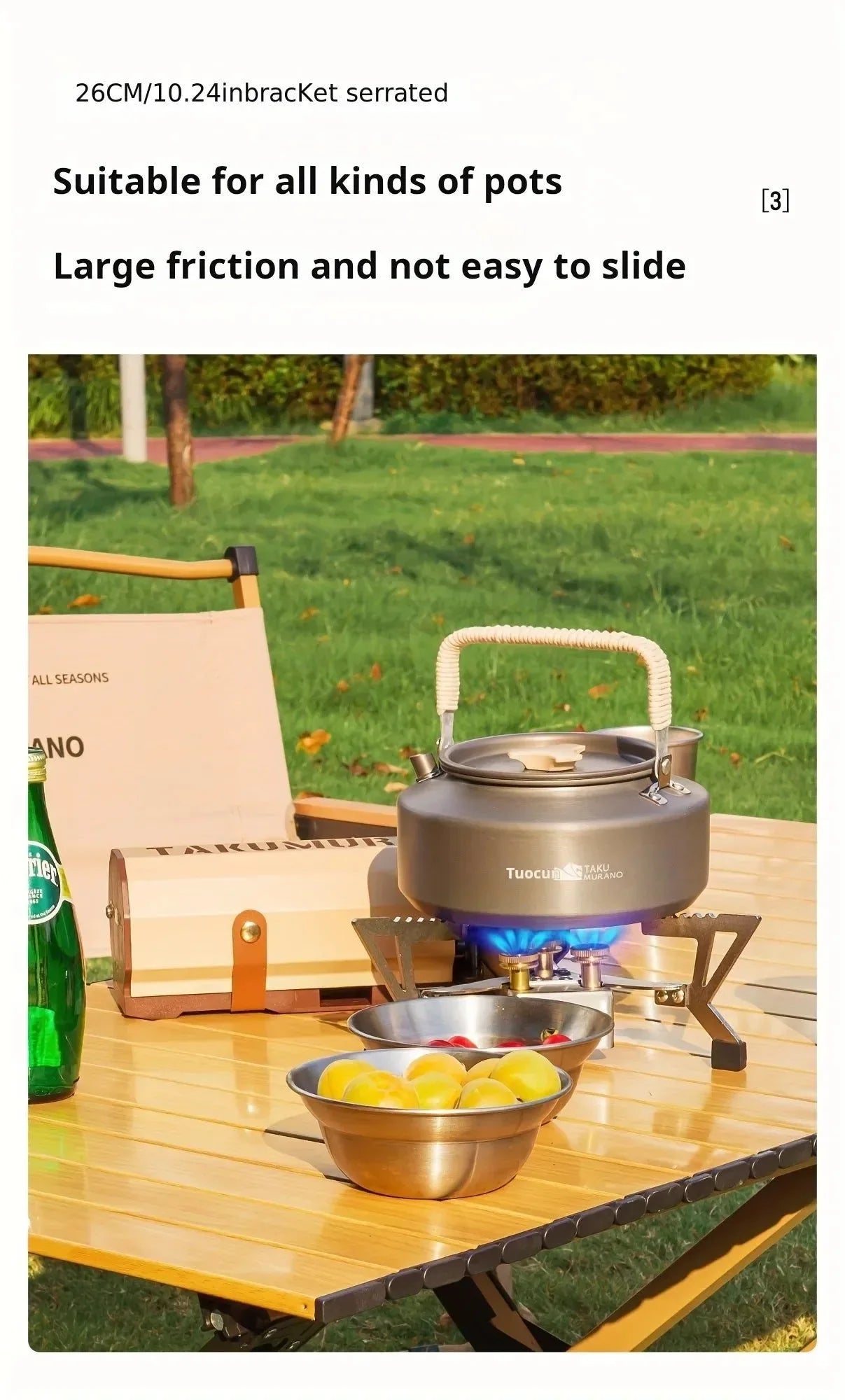 Portable Folding Cassette Gas Stove – Compact Outdoor Cooker for Camping & Hiking - Trekker Essentials