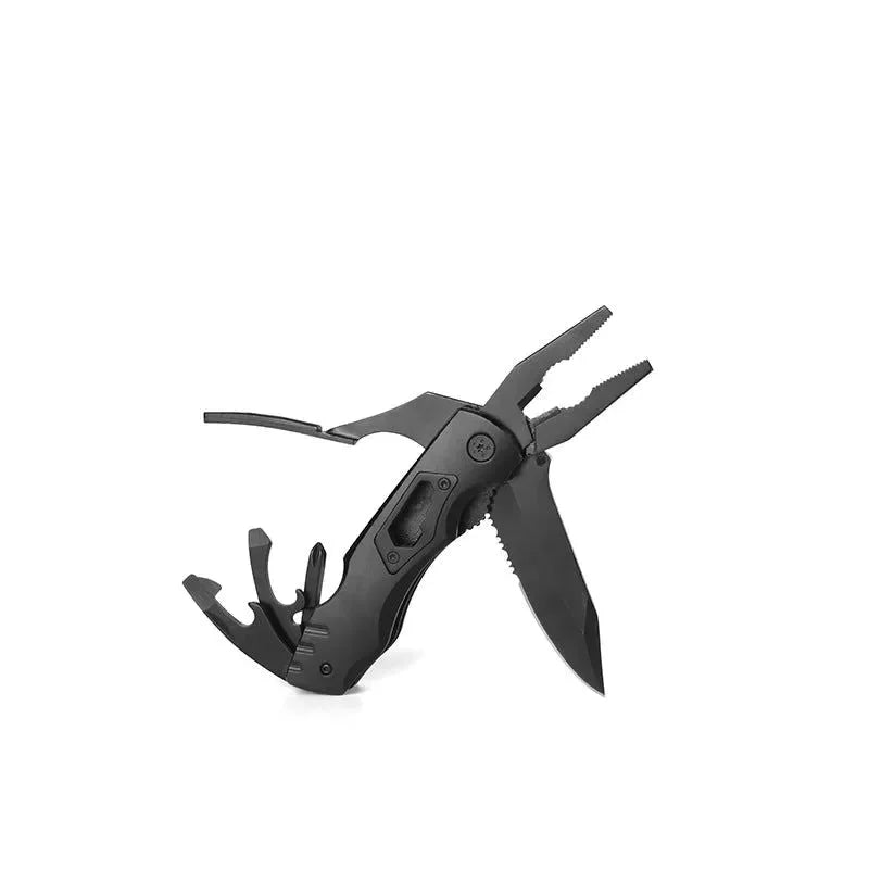 Portable Folding Multi-Purpose Mini Pliers - Combination Knife and Wire Cutter for Outdoor Emergency and EDC - Trekker Essentials