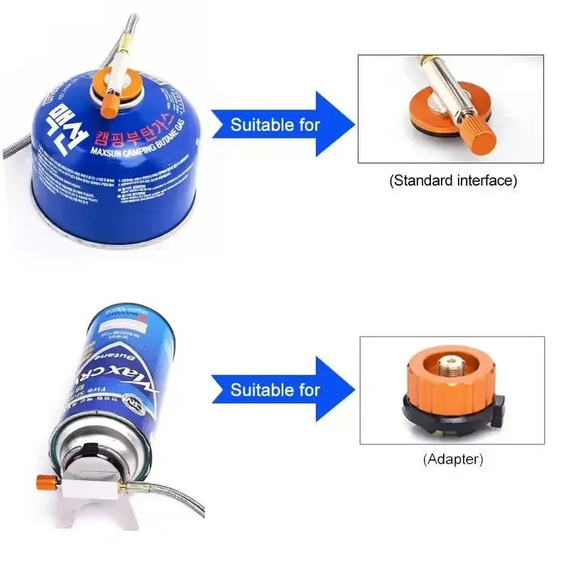 Portable Gas Camping Stove with Ignition - High Power Outdoor Burner for Cooking, BBQ, Picnics & Travel - Trekker Essentials