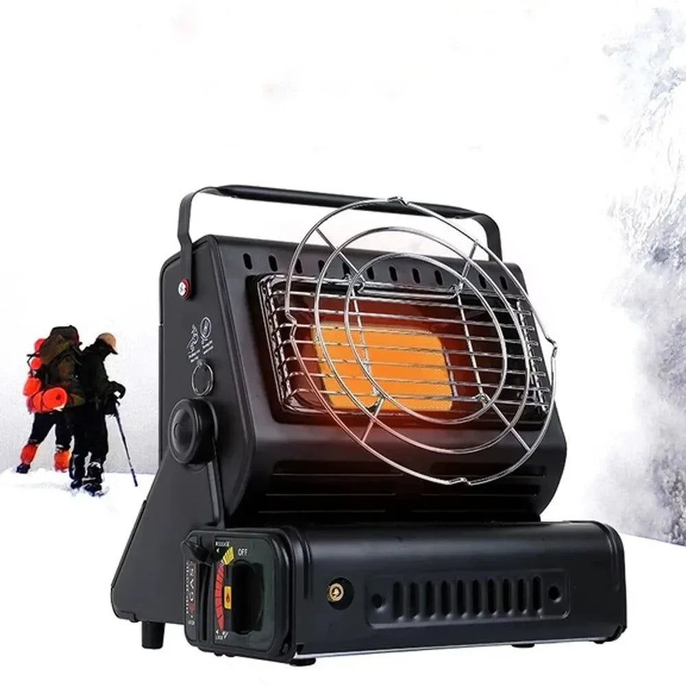 Portable Gas Heater Stove | Outdoor Camping Heating Stove for Patio, Tent, Mini Heater Stove Propane Radiant Heater - Trekker Essentials