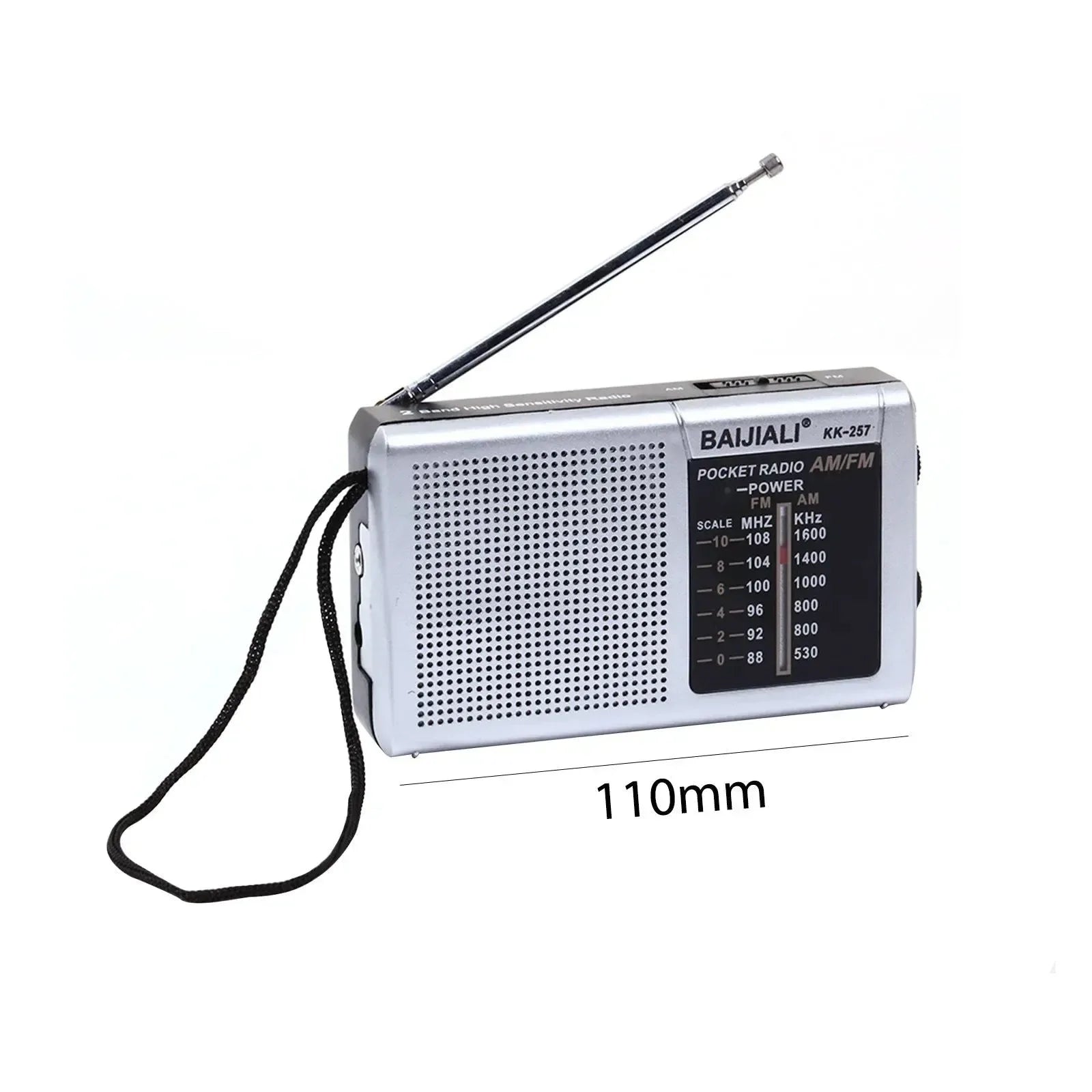 Portable Hand Crank Solar NOAA Weather Radio with AM/FM/WB, LED Flashlight, and 5000mAh Power Bank for Camping &
Trekking - Trekker Essentials