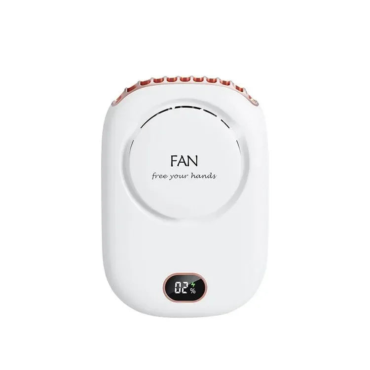 Portable Hanging Neck Fan – Mini Cooling Waist Fan for Outdoor Sports & Travel - Trekker Essentials