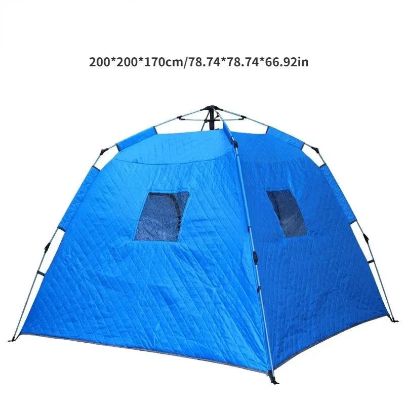 Portable Ice Fishing Shelter - Winter Fishing Tent Waterproof & Windproof Winter Tent - Trekker Essentials
