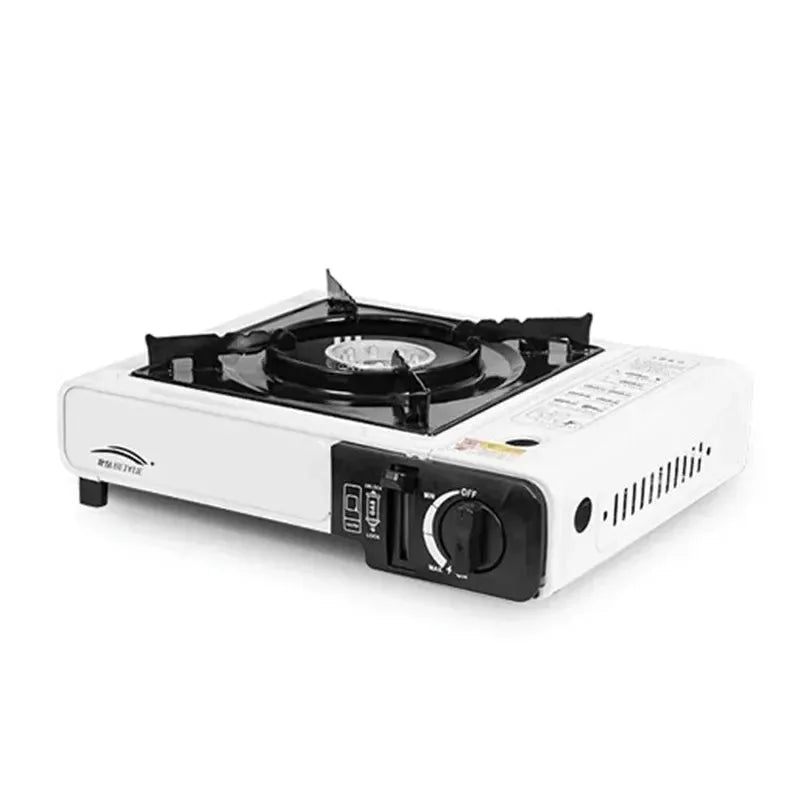 Portable Magnetic Card Stove for Camping – Compact Gas Stove with Ignition for Outdoor Cooking & Hotpot - Trekker Essentials