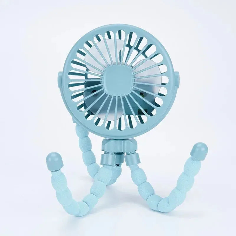 Portable Octopus Fan – Flexible, Multi-Use USB Fan for Travel, Office & Camping - Trekker Essentials