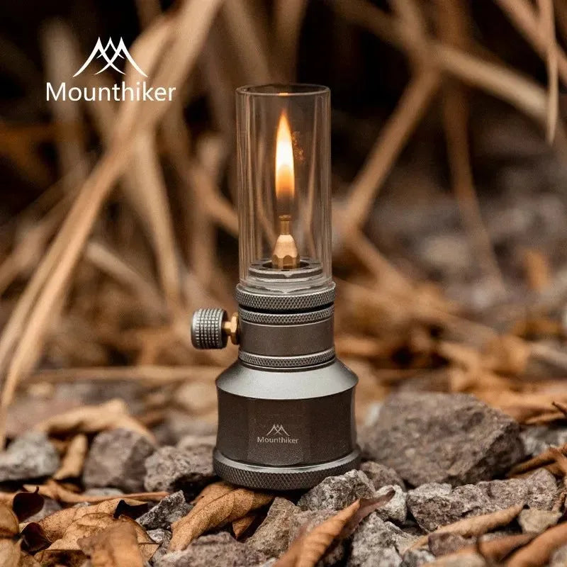 Portable Outdoor Gas Camping Lamp – Lightweight Emotional Atmosphere Lantern with Energy-Saving Long-Lasting Light - Trekker Essentials