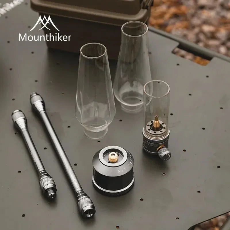 Portable Outdoor Gas Camping Lamp – Lightweight Emotional Atmosphere Lantern with Energy-Saving Long-Lasting Light - Trekker Essentials