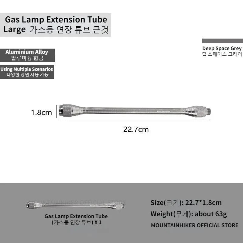 Portable Outdoor Gas Camping Lamp – Lightweight Emotional Atmosphere Lantern with Energy-Saving Long-Lasting Light - Trekker Essentials