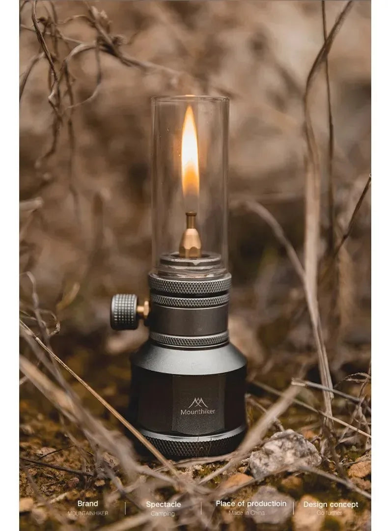 Portable Outdoor Gas Camping Lamp – Lightweight Emotional Atmosphere Lantern with Energy-Saving Long-Lasting Light - Trekker Essentials