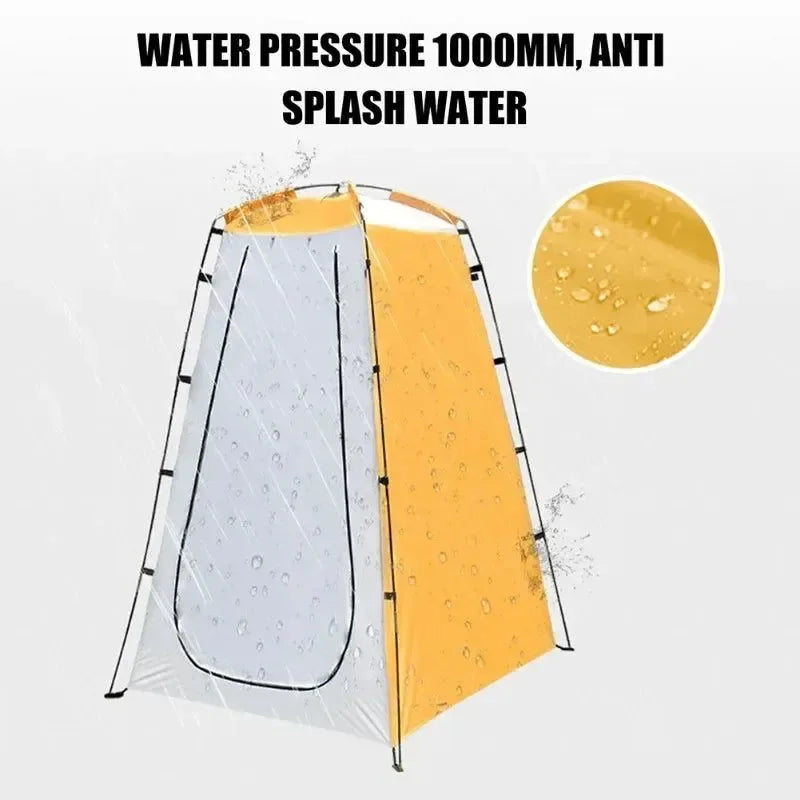 Portable Outdoor Shower Tent - Privacy Shelter for Camping, Beach, and Hiking - Trekker Essentials