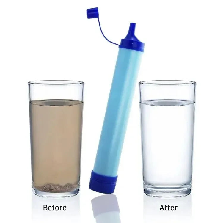 Portable Outdoor Water Purifier for Camping Hiking Emergency Survival - Trekker Essentials